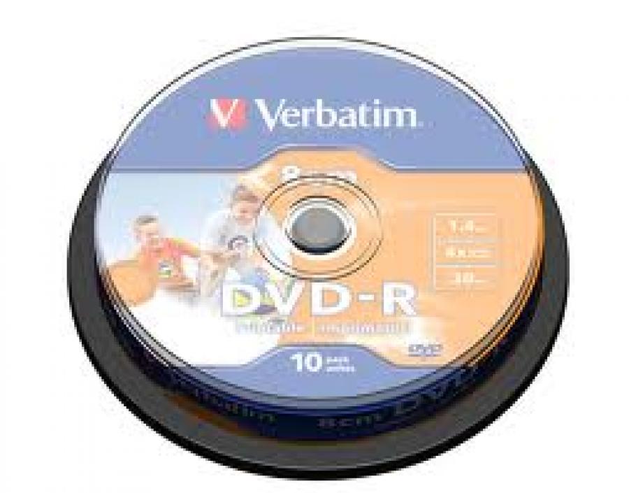 TARRINA DVD-R 10 UNIDS