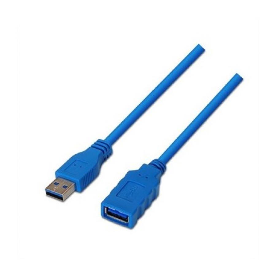 CABLE ALARGADOR USB 3.0 NANOCABLE AZUL 1M