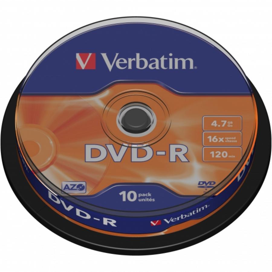 DVD+RW TARRINA DE 10 UNIDADES