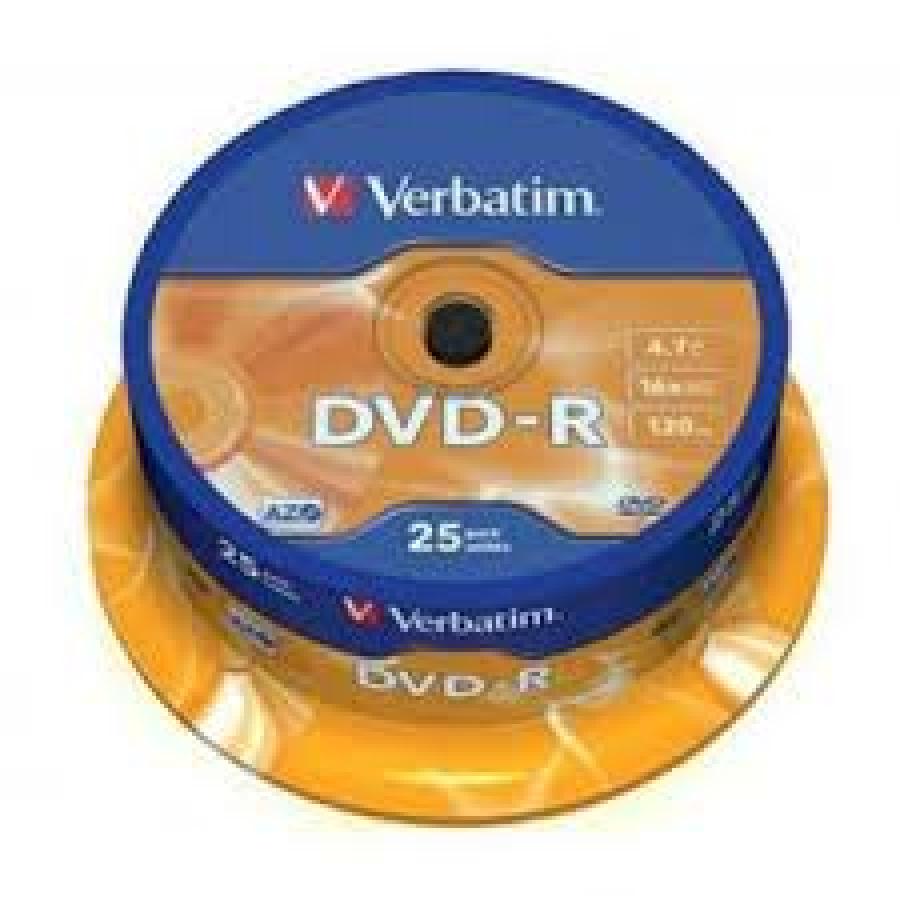 TARRINA DVD-R 25U