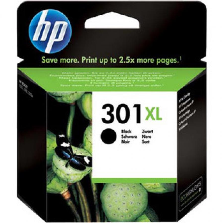 CARTUCHO HP 301 NEGRO ORIGINAL XL