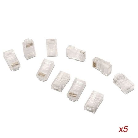 BOLSA 50 CONECTORES RJ45 CAT5E