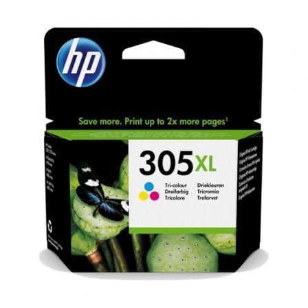 CARTUCHO DE TINTA ORIGINAL HP 305 XL ALTA CAPACIDAD TRICOLOR