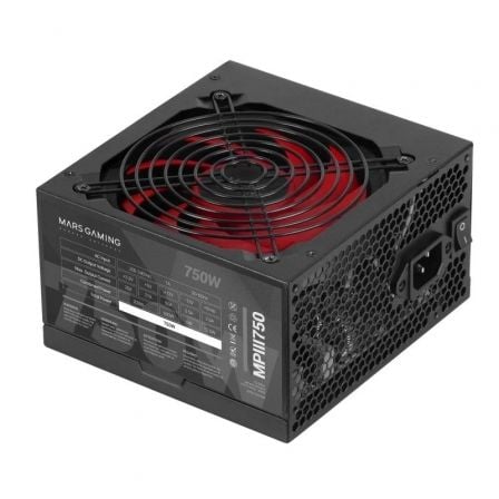 FUENTE DE ALIMENTACION MARS GAMING MPIII750 750W