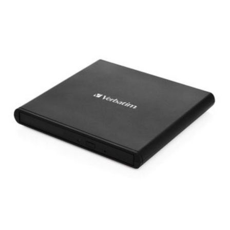GRABADORA EXTERNA CD/DVD DOBLE CAPA SLIMLINE VERBATIM  USB 2.0