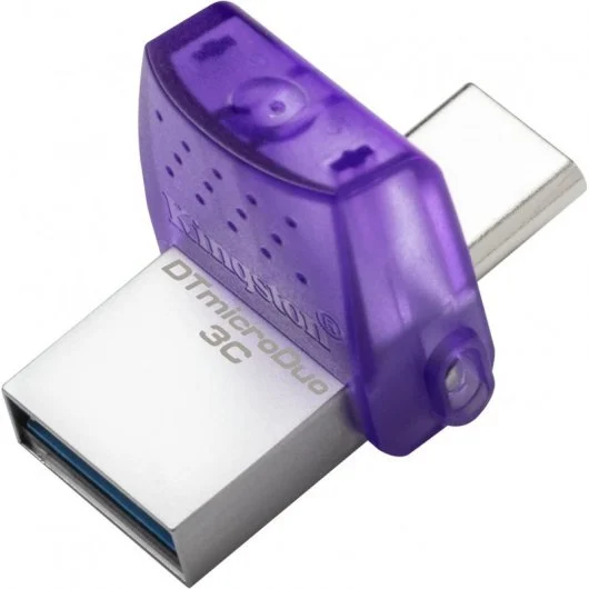 PENDRIVE KINGSTON DATATRAVELER MICRODUO 3C MEMORIA USB-A USB-C 128GB 3.2