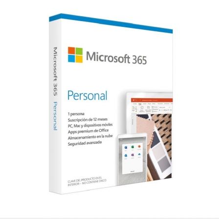 MICROSOFT 365 PERSONAL WORD EXCEL POWERPOINT OUTLOOK 1 USUARIO 1 AÑO