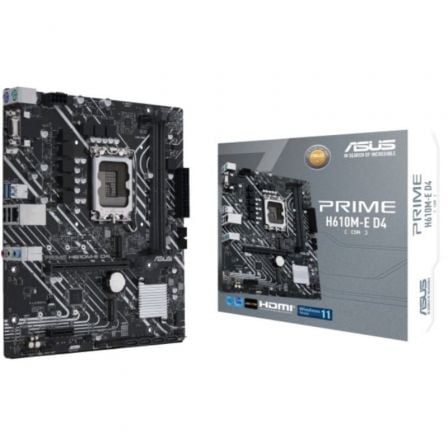 PLACA BASE ASUS PRIME H610M-E D4-CSM SOCKET 1700