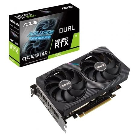 TARJETA GRAFICA ASUS DUAL GEFORCE RTX 3060 V2 OC EDITION 12GB GDDR6